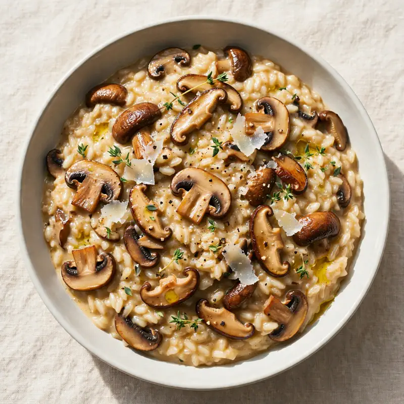 Mushroom Risotto