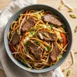 beef lo mein