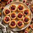 cranberry brie bites