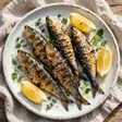 grilled sardines